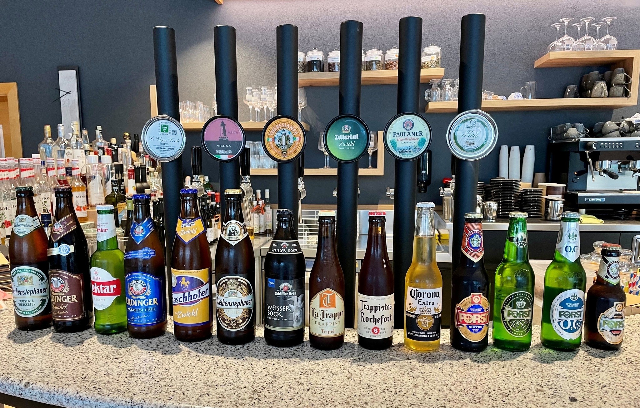 Beer tasting with beer sommelier Werner