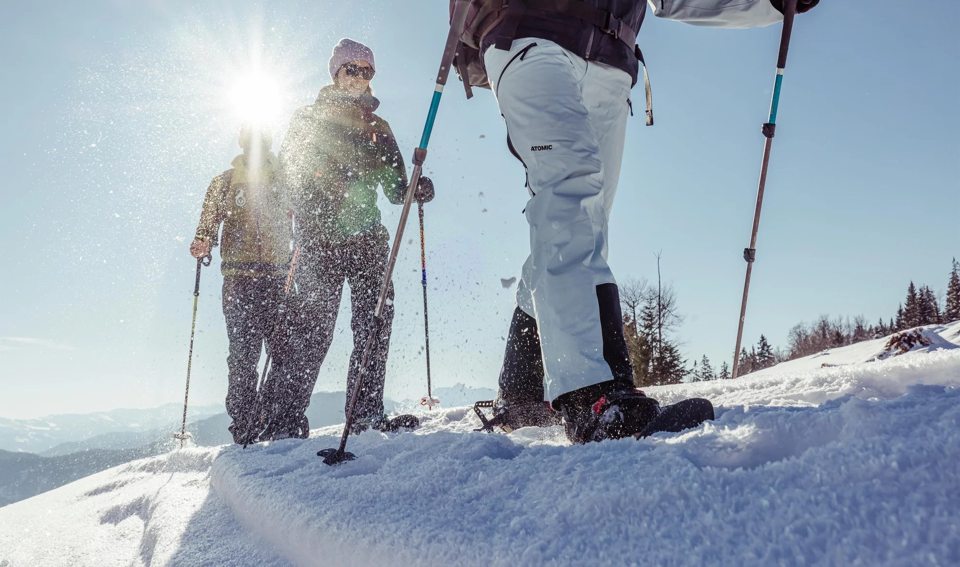 Schneeschuhwanderung durch die Winteridylle
