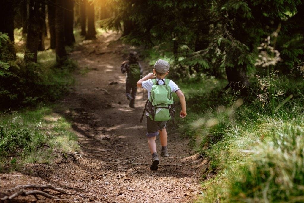 Spannende Bergabwanderung