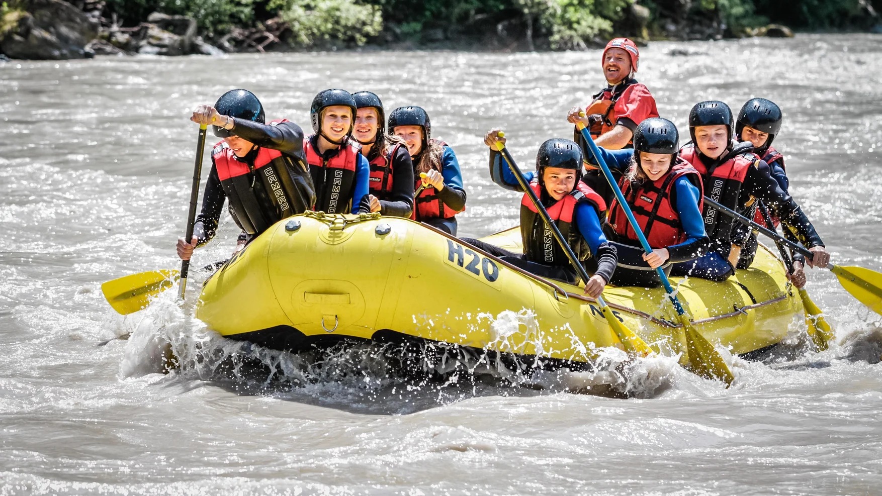 Rafting in Tirol - Spaß & Action