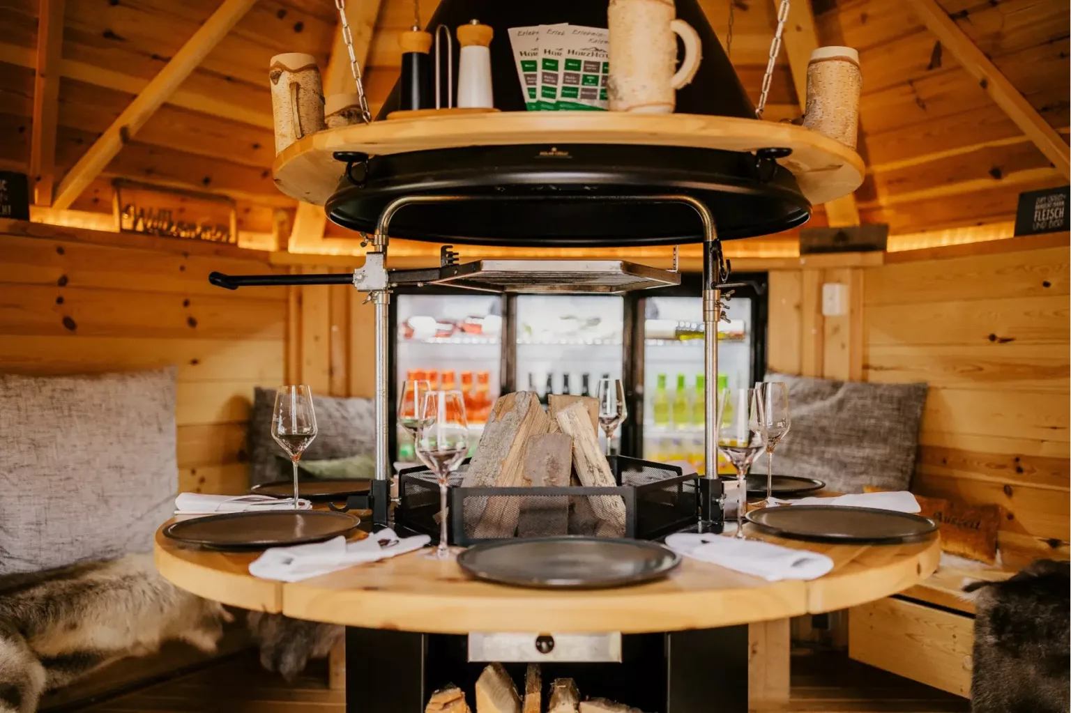 Grillhütte im Harz: Feiern in der original Grill-Kota