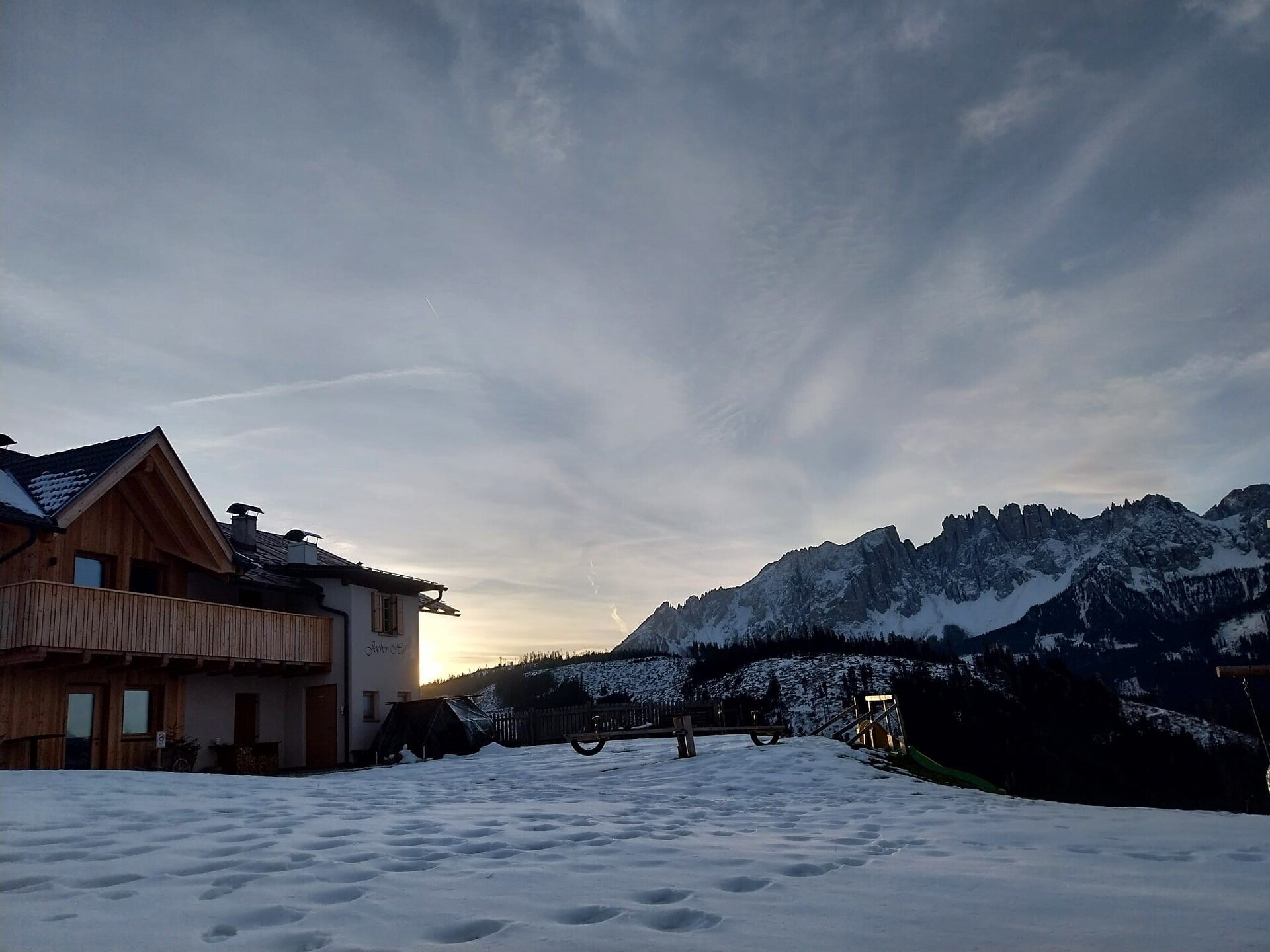 Winterwanderung zum Jocherhof
