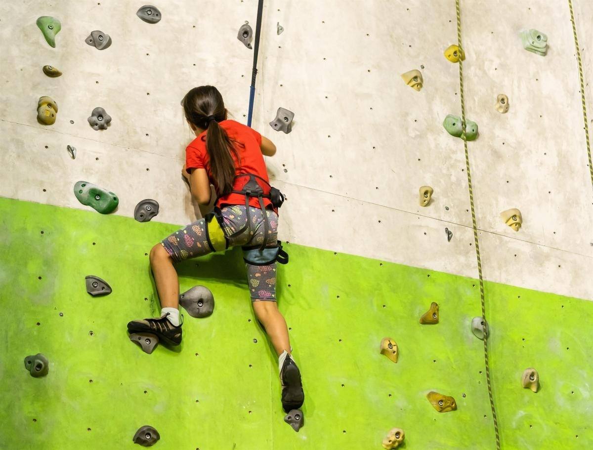 Sport climbing for children