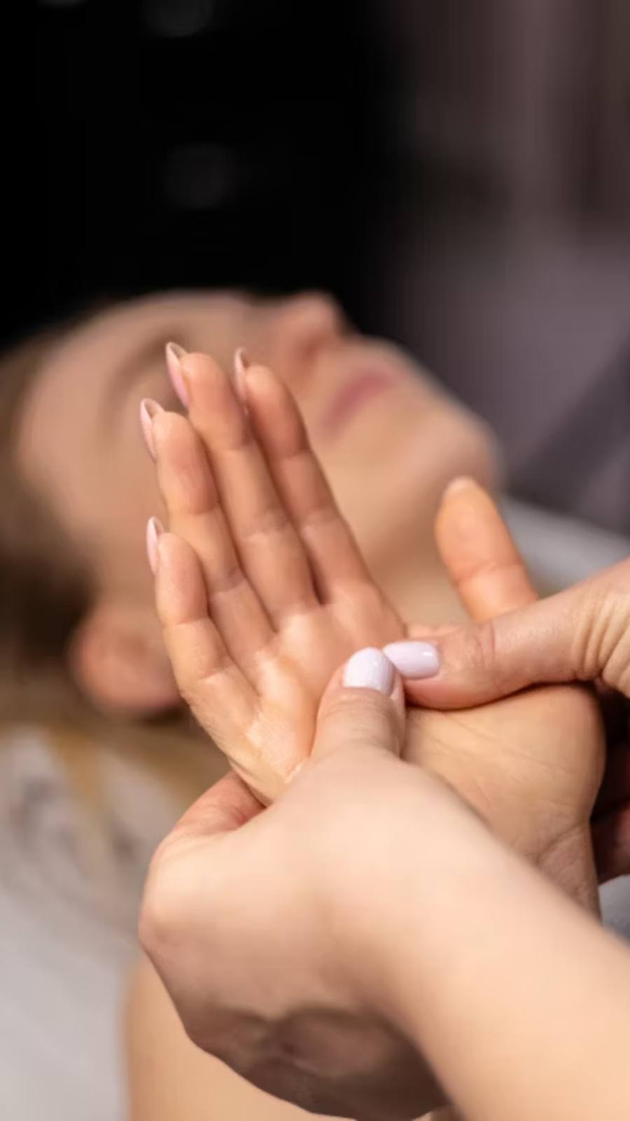 Hand- oder Fussmassage