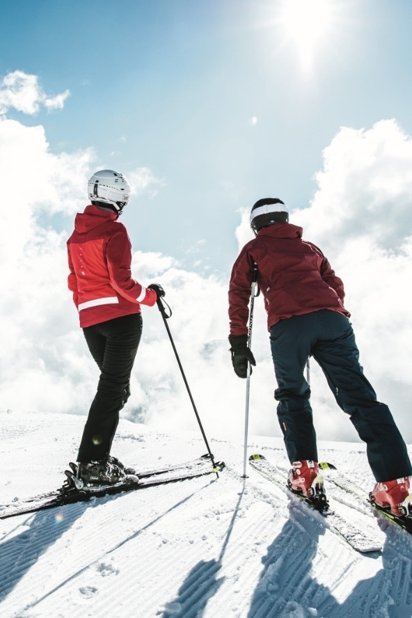 Hire skis and snowboards