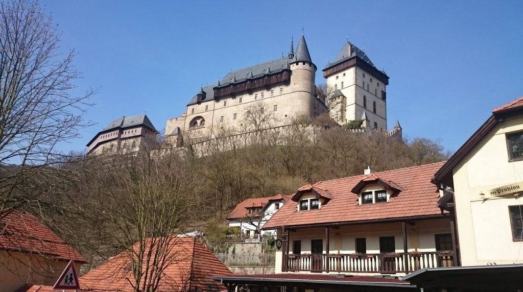 Off to the Czech Republic's most visited castle Karlštejn