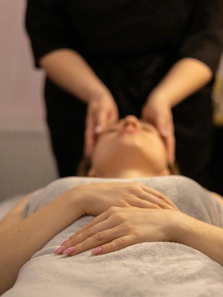 Entspannende Teilkörpermassage