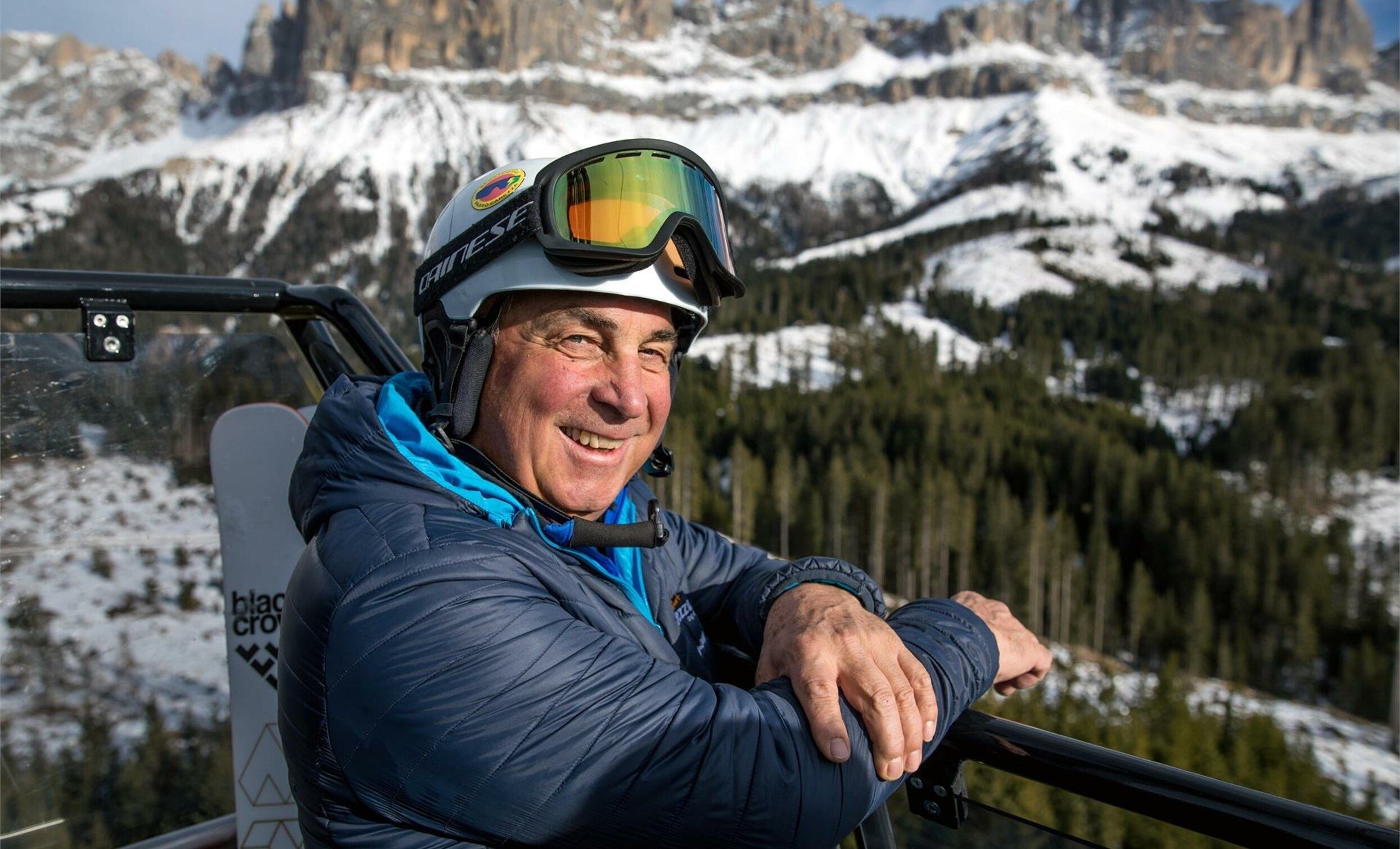 Take a look behind the scenes of the Carezza ski resort with pioneer Georg Eisath