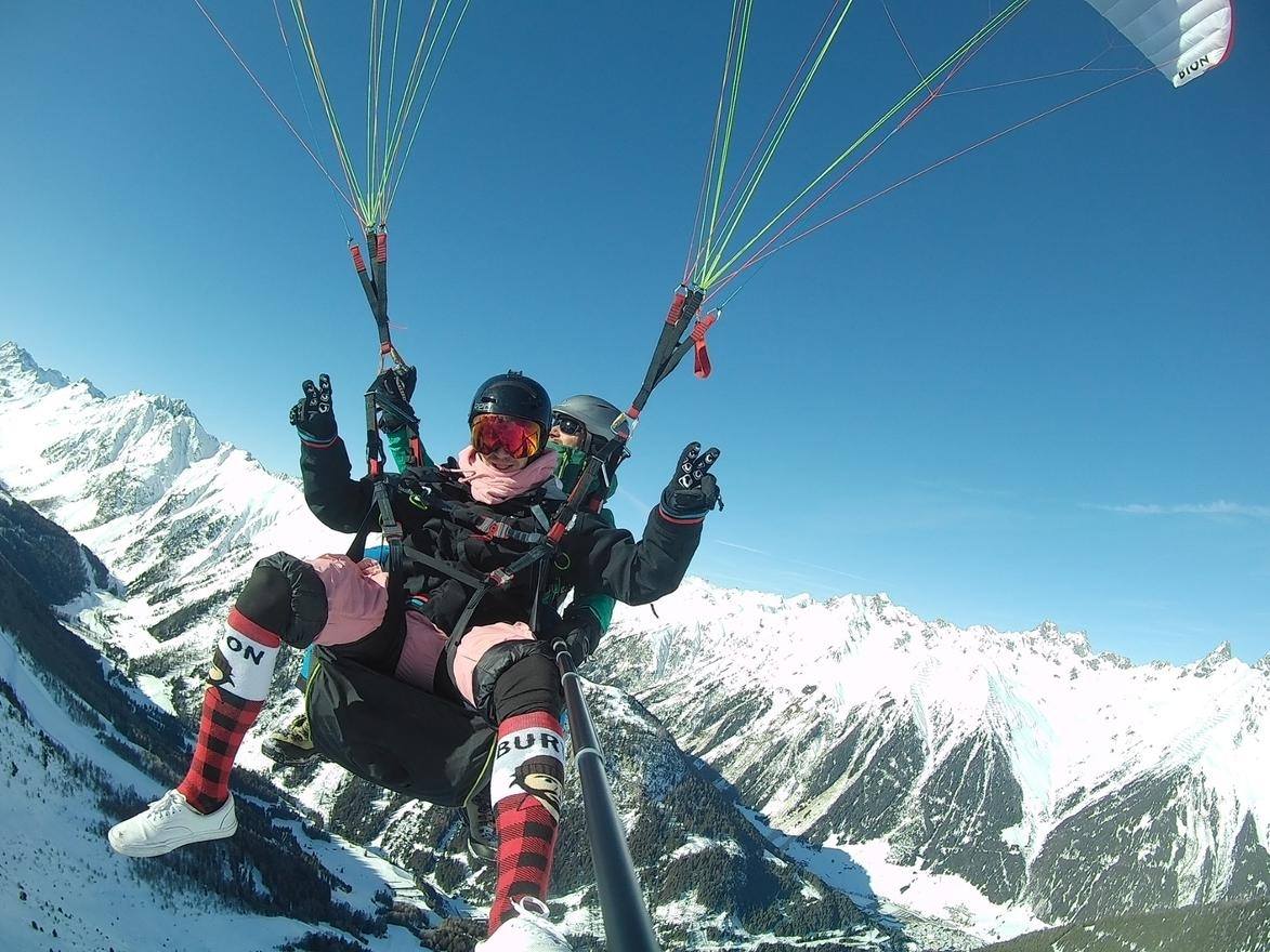 Paragleiten – Tandemfliegen in See