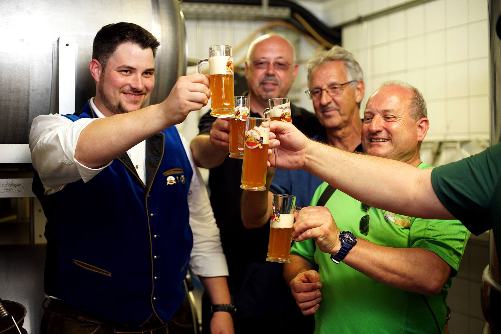 Brewery tour