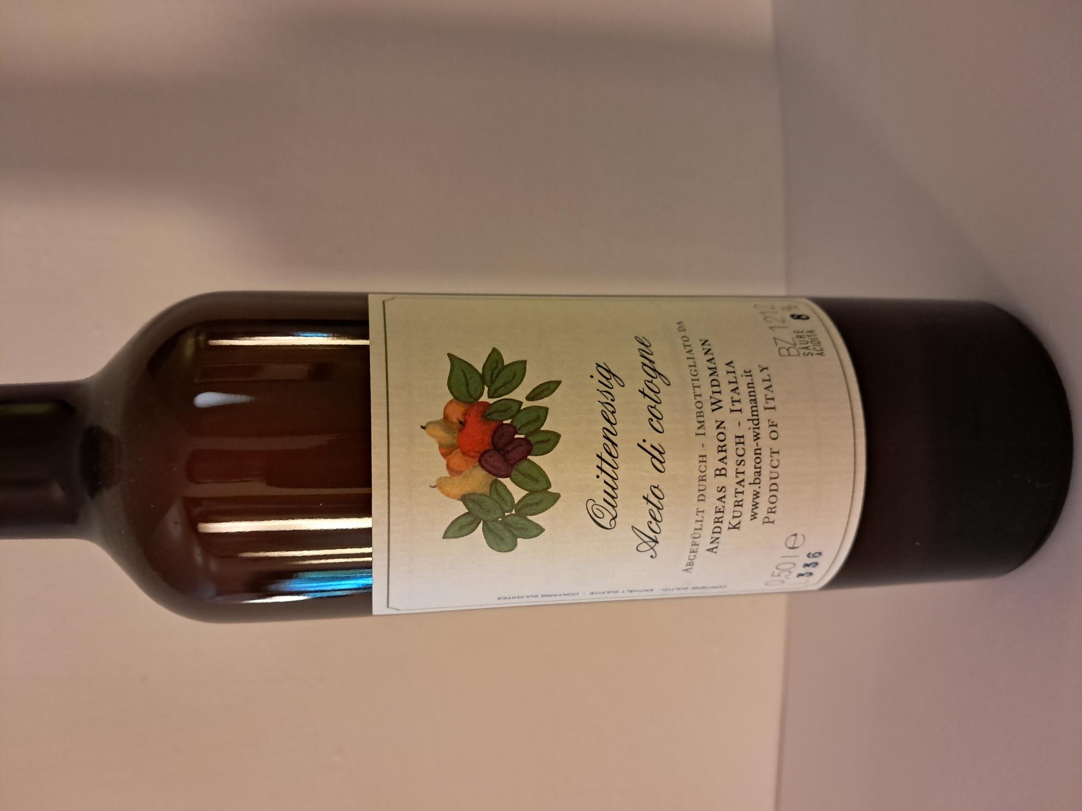 Quince vinegar Baron Widmann