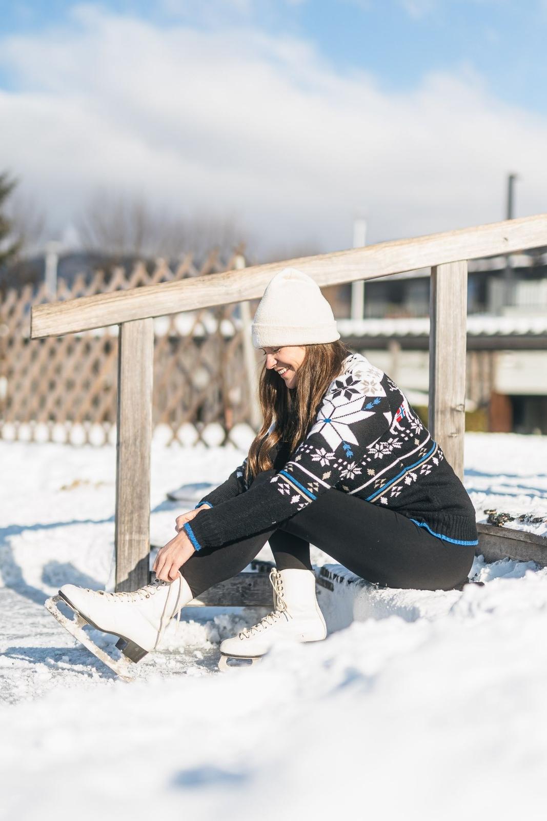 Eislaufen auf dem Ritzensee