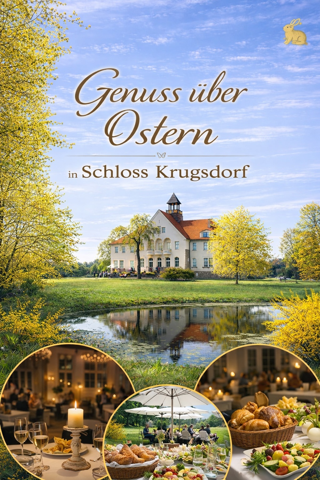 Ostergenüsse in Schloss Krugsdorf