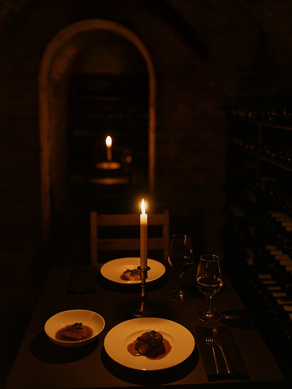 Dark Dining at the Ahlbecker Hof