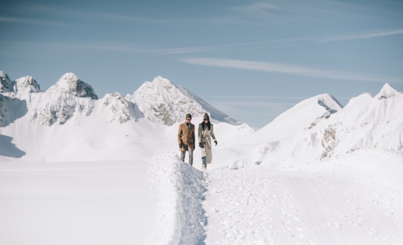 Winter hiking