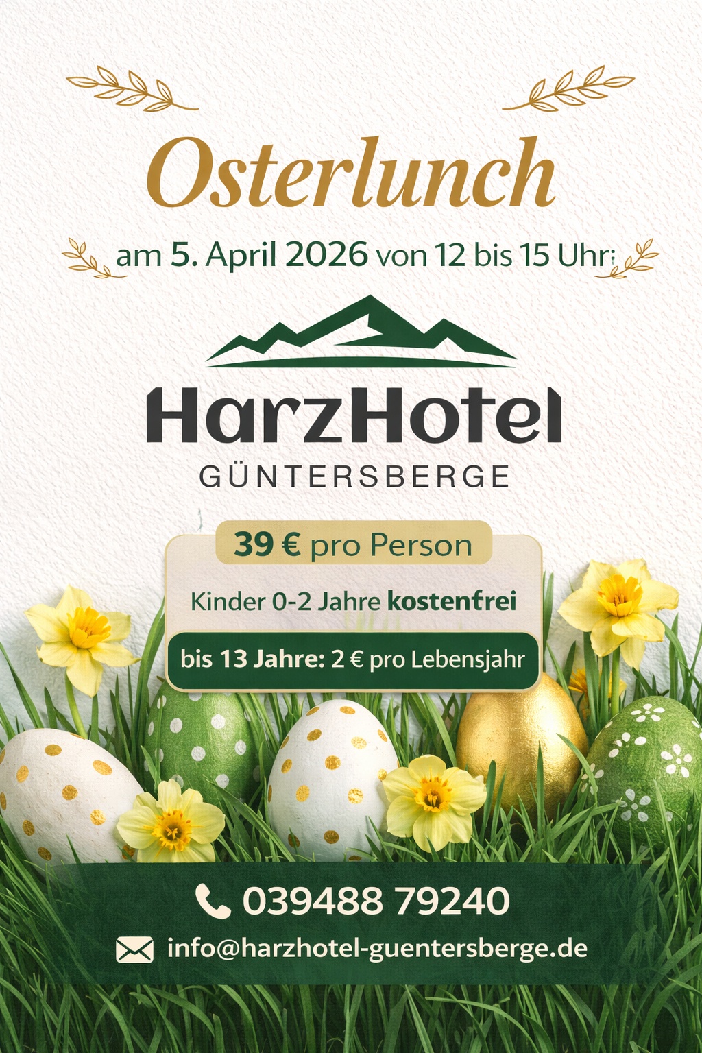 Oster-Lunch-Buffet