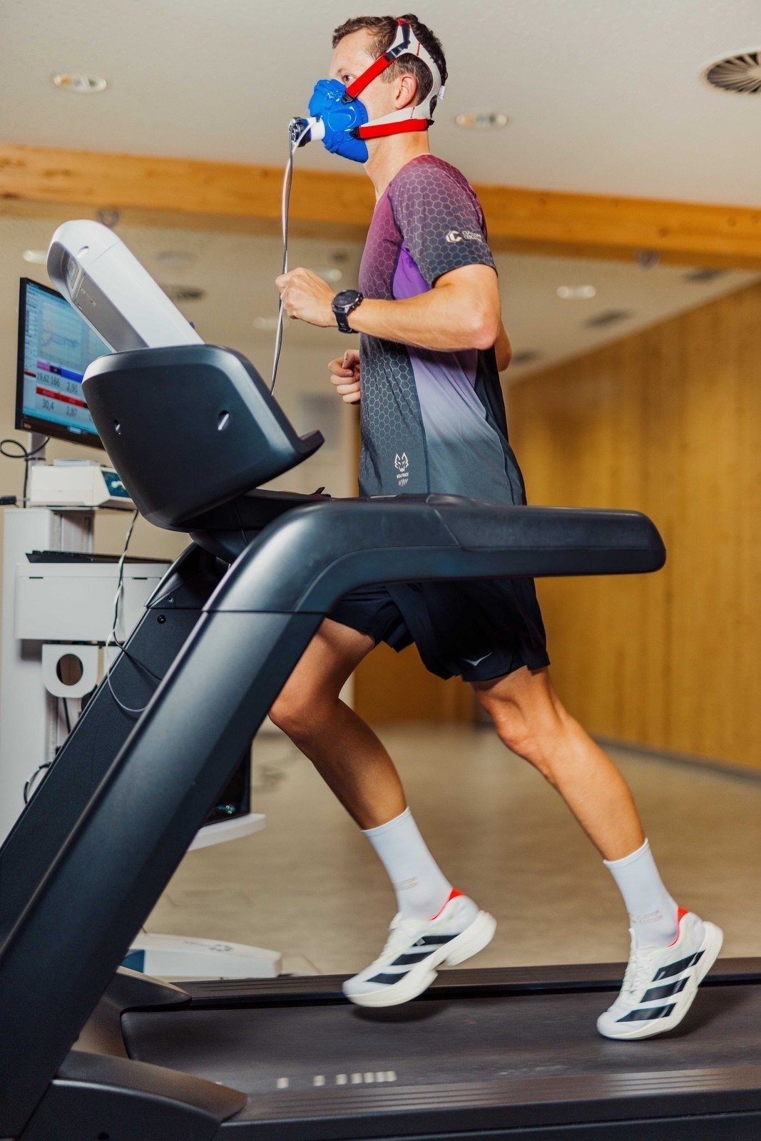Spiroergometry on the bicycle ergometer or treadmill