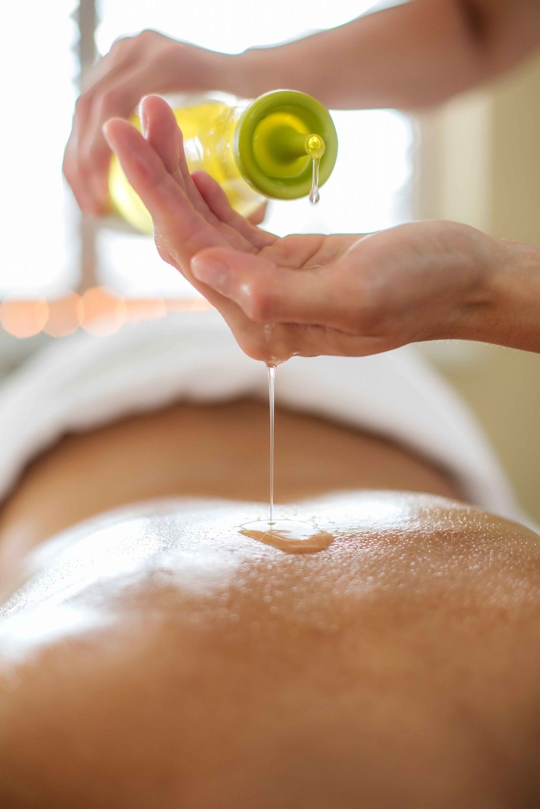 Aromabürsten-Massage