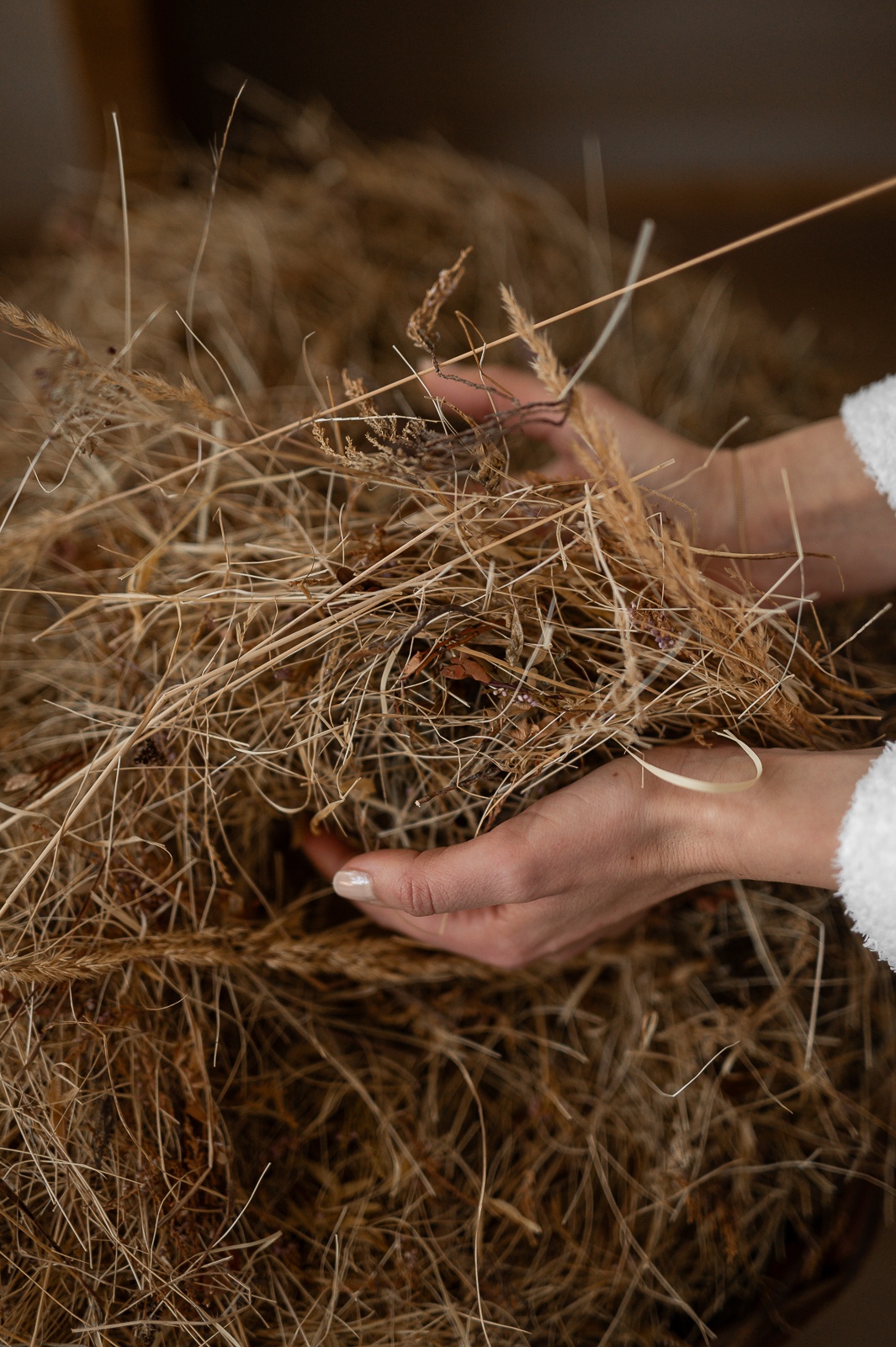 Hay peeling & hay bath