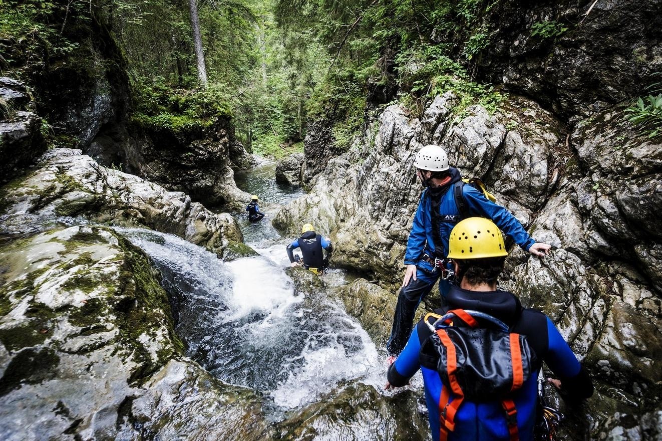 Canyoning in Kleinwalsertal