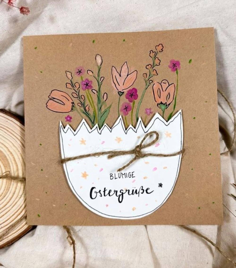 Making Easter cards