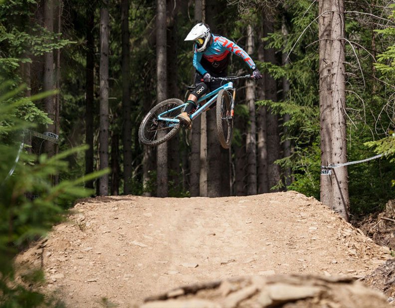 Cycling up Keilberg – Trail fun for all skill levels
