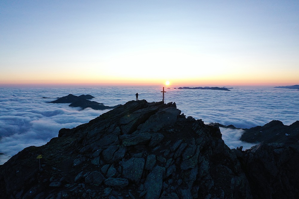 Sonnenaufgangstour Hippoldspitze mit Josef