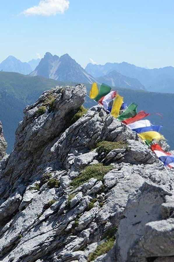 Arzalpenturm via ferrata directly from our hotel