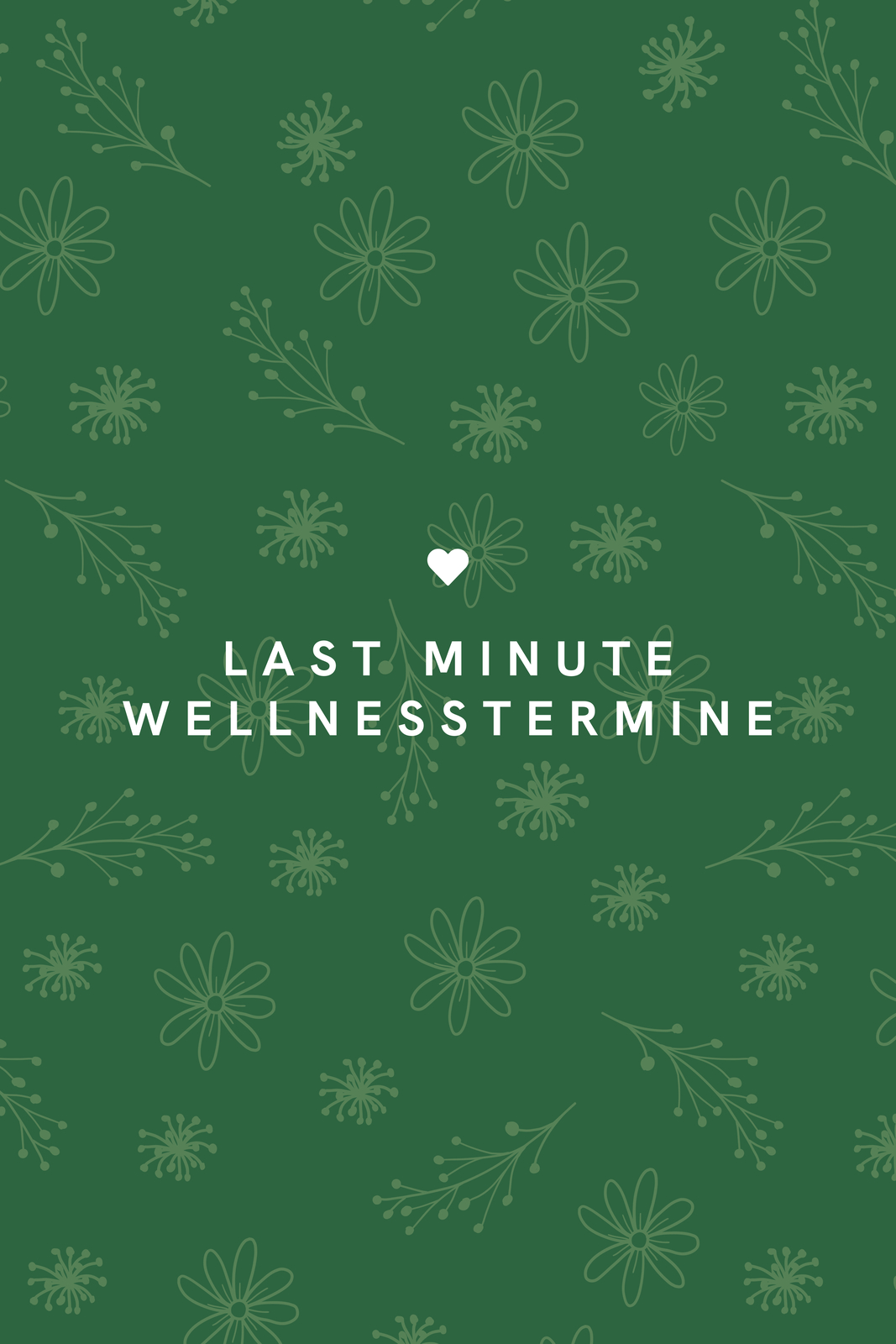 Last Minute Freie Wellnesstermine