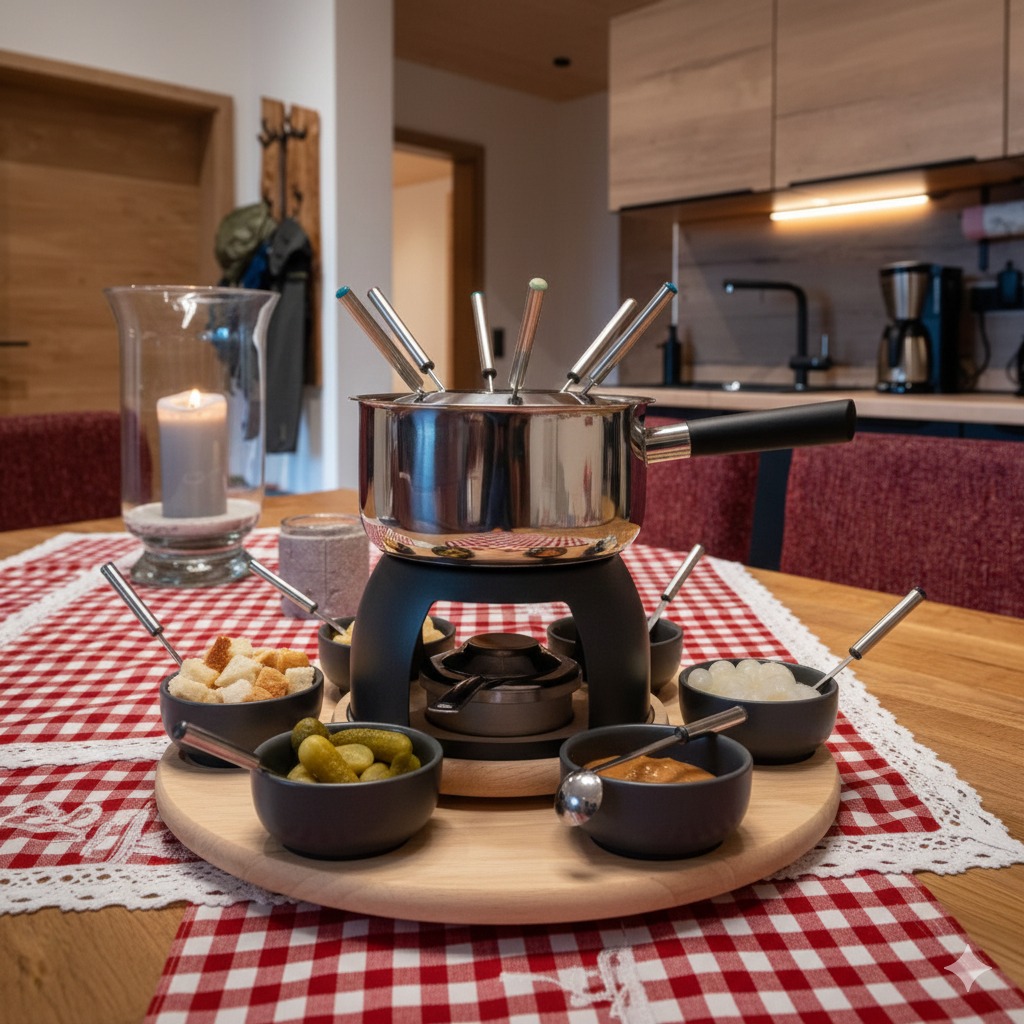 Fondue Set für gesellige Abende