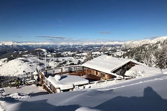 Winterwanderung zur Masaré Hütte