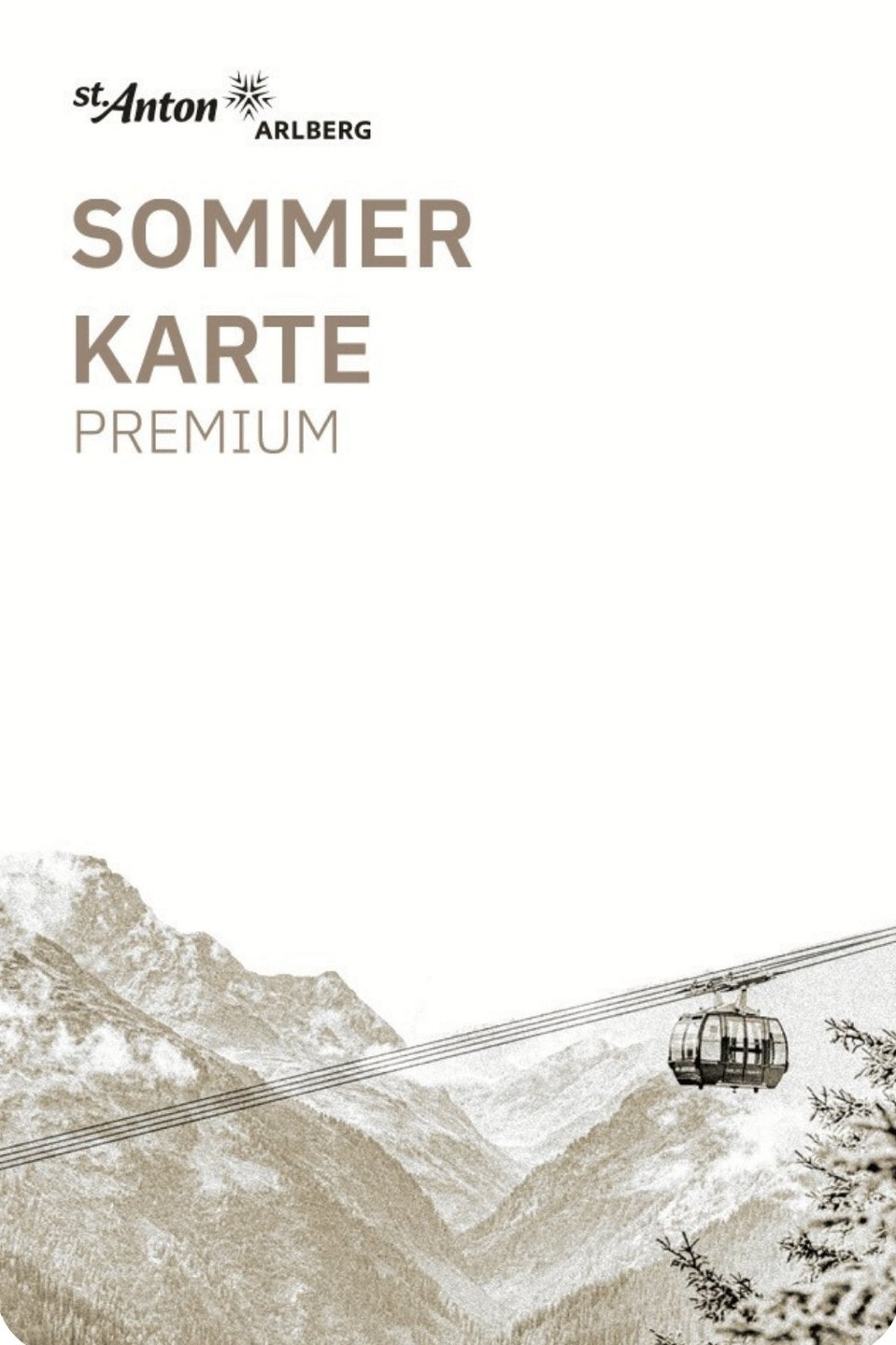 Premium summer card