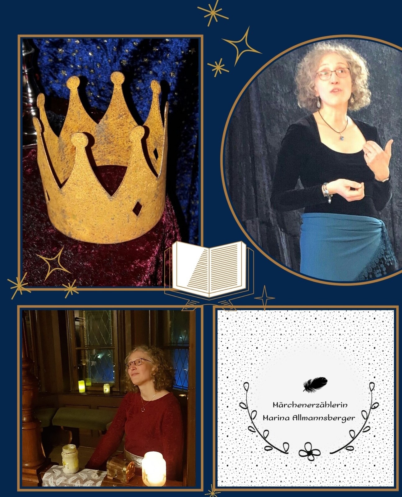 Again and again on Fridays
Storyteller Marina Allmannsberger 02.01.2026
In the afternoon for children and families and in the evening for adults