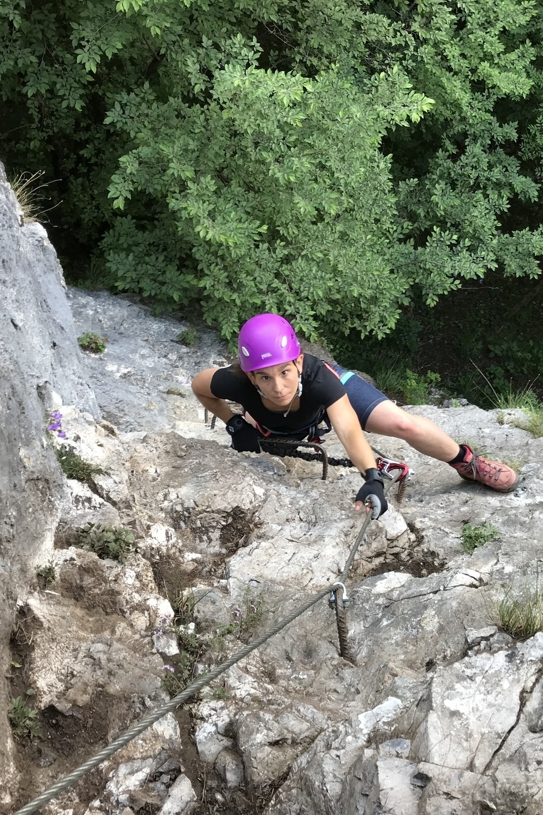 Klettersteig - Via Ferrata Crench