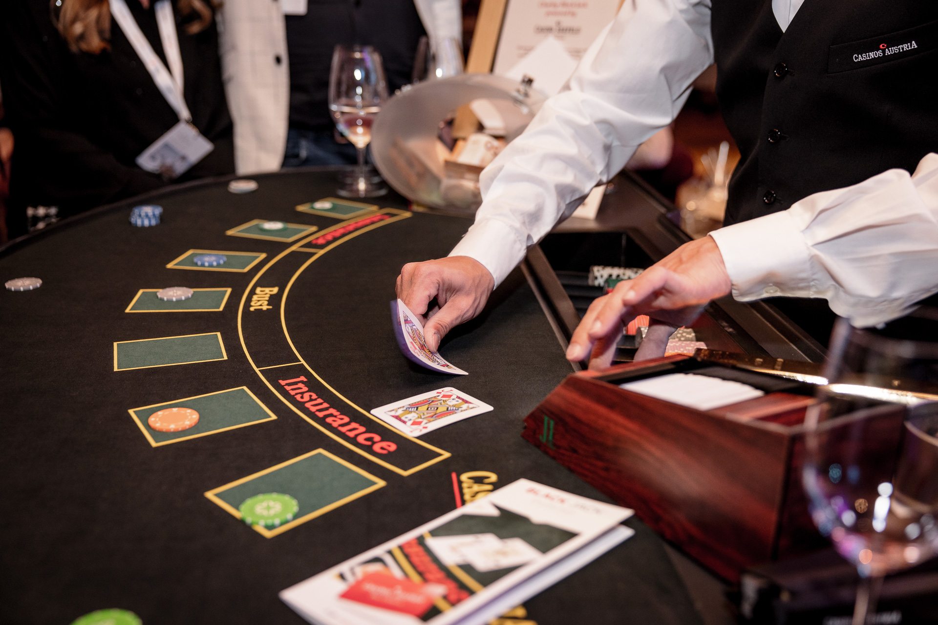 Casino evening at the day bar
