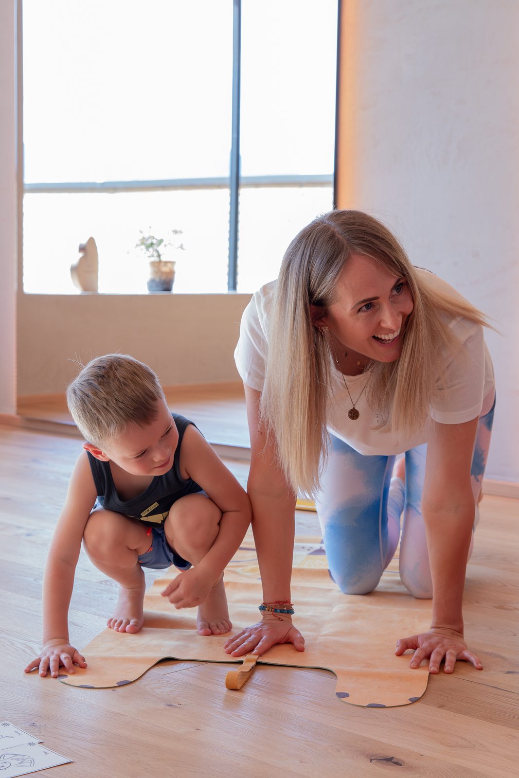 Familien Yoga 