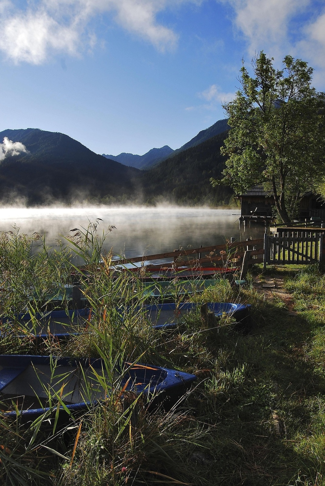 Pure nature experience: circular hike around Lake Weissensee