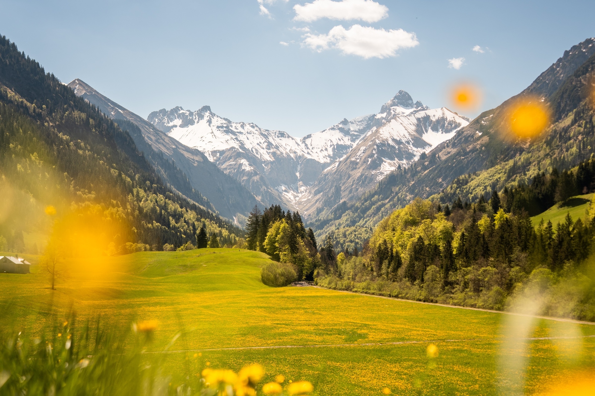 Hike to Christlessee with Katrin