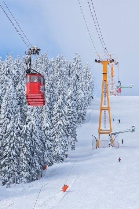 Skiing on the Fichtelberg