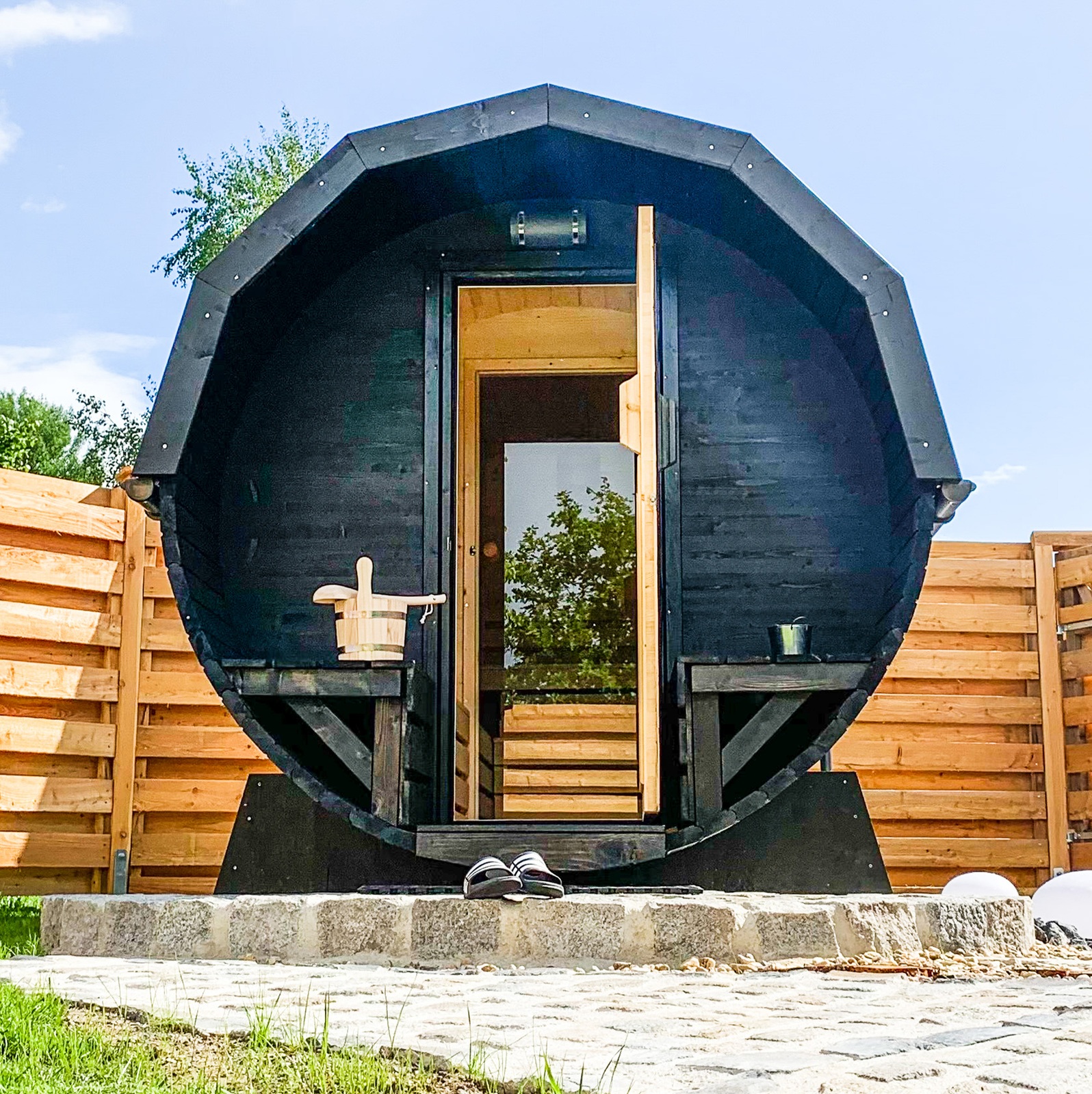 Private Fass-Sauna