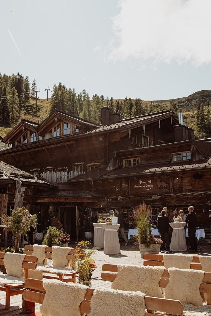 Dream wedding on the Gehwolfalm