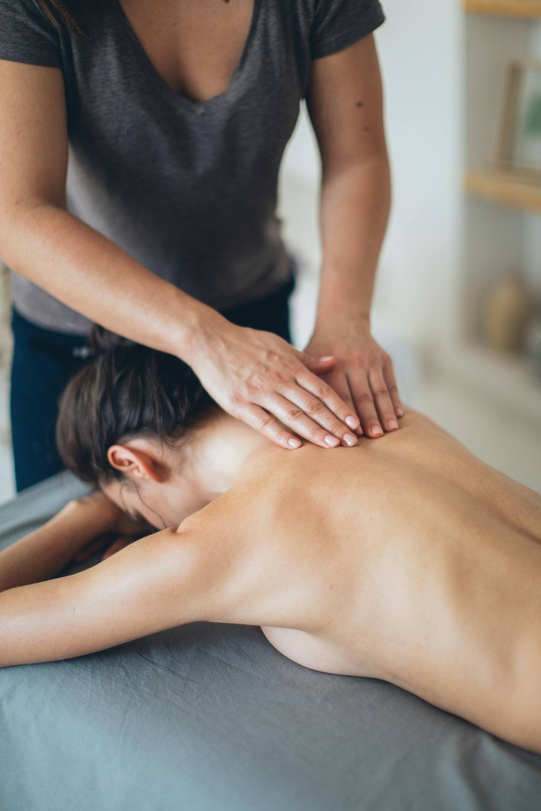 Shoulder-back massage