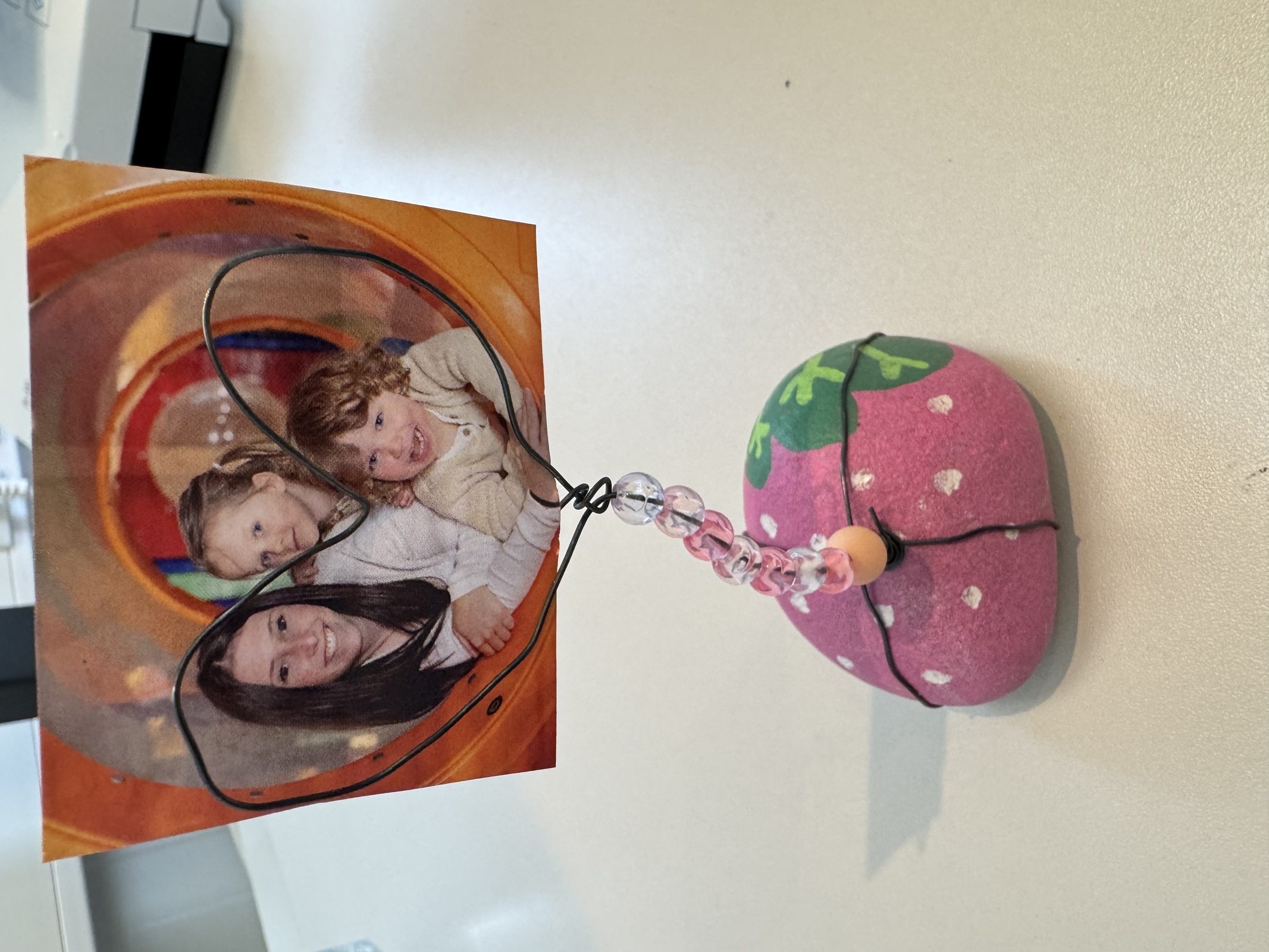 DIY-Bildhalter aus Stein