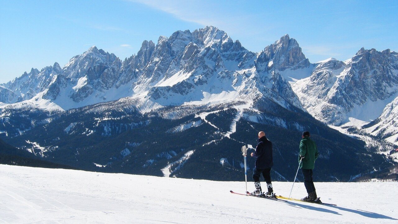*Ski day at Sesto – Panoramic terrace on the Dolomites with Fabian