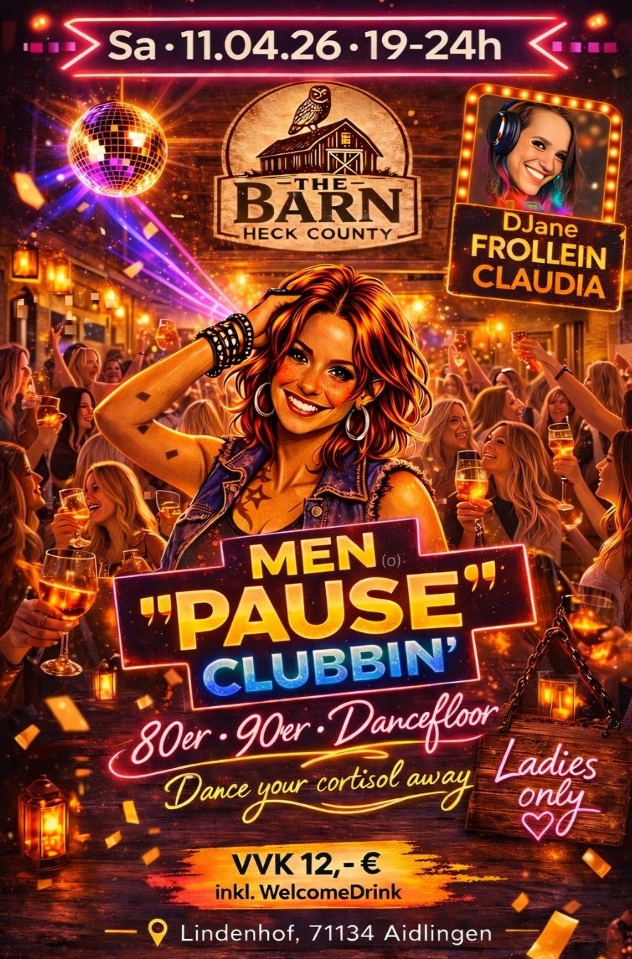 MEN PAUSE clubbin‘