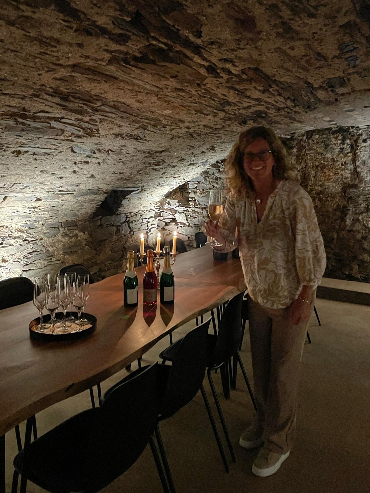 Sekt mit Silvia