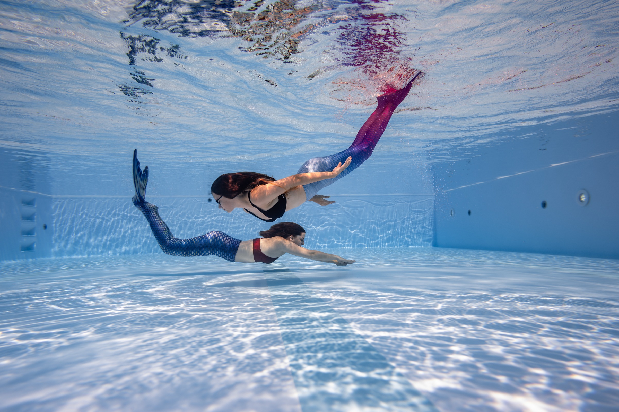 Meerjungfrauenschwimmen Privateinheit
