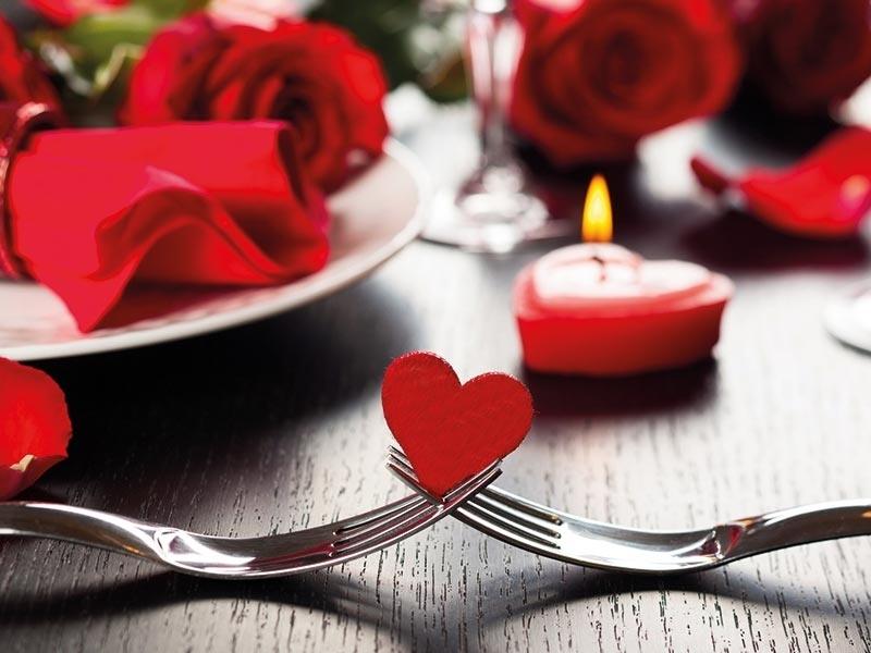 Candlelight-Dinner im Separee – Valentinstag voller Genuss und Gefühl
