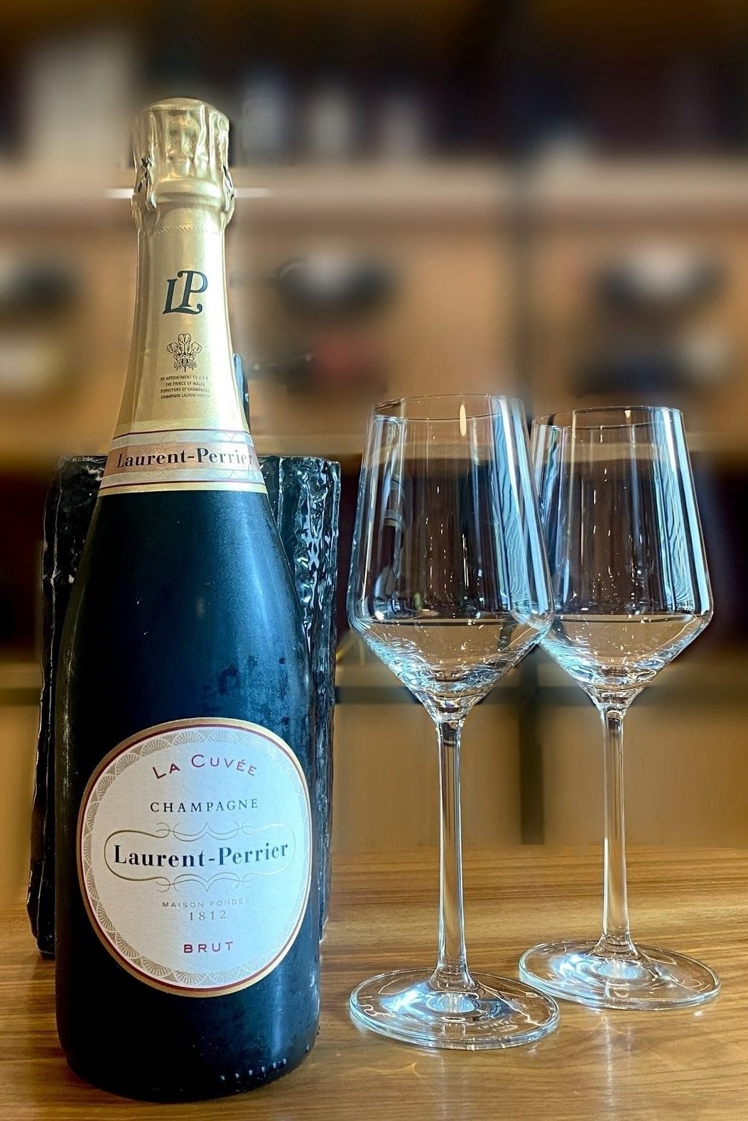 Champagnergruss auf dem Zimmer