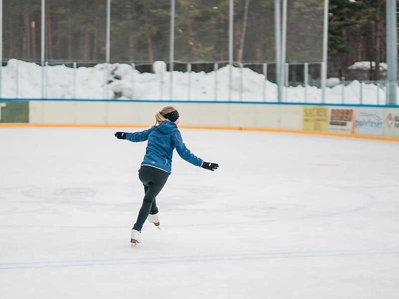 Eislaufen in Prad am Stilfserjoch